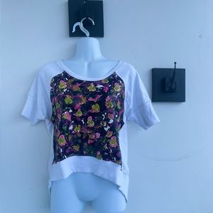 Women t- shirt short  - sleeve sweater blouse